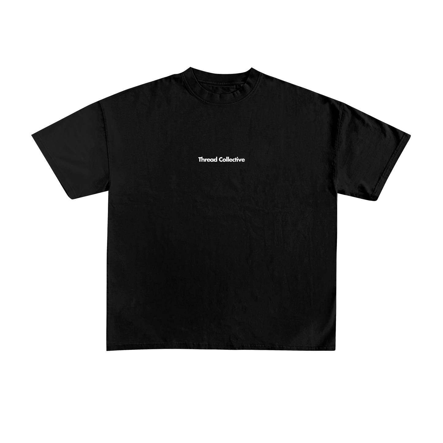 BLACK ESSENTIAL BOXY TEE